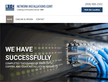 Tablet Screenshot of networkinstallations.com